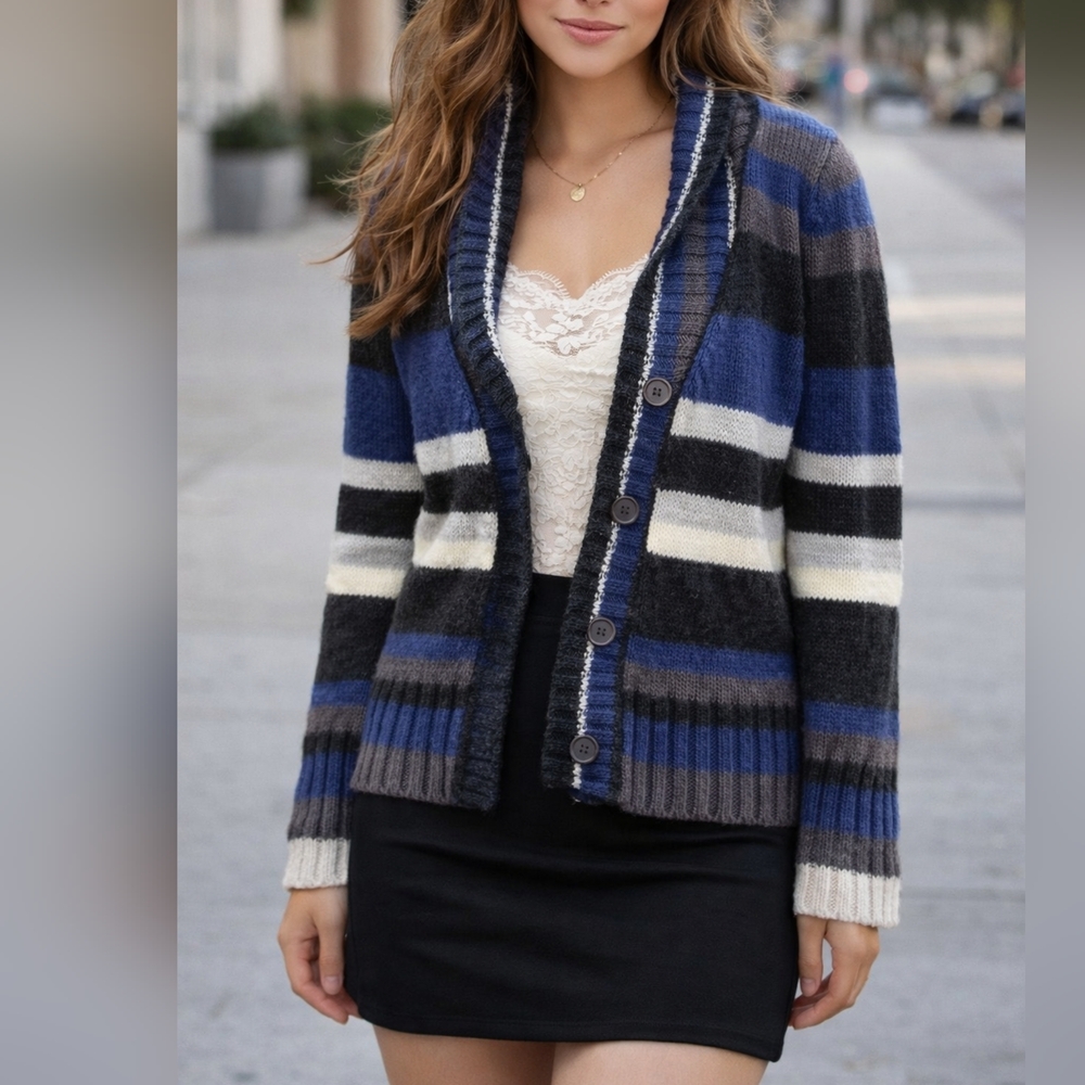 Wool Blend Cardigan